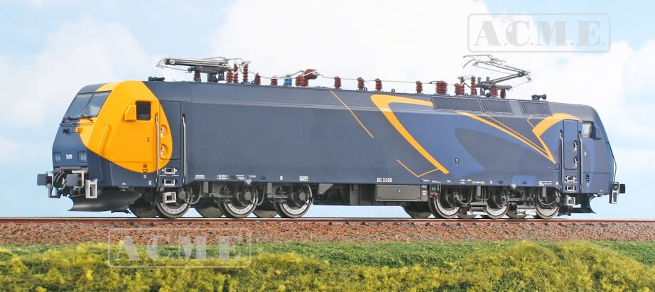 Acme 65731S DSB locomotiva elettrica EG3104 in uso a Railion nella livrea ex DSB Gods. ep.V-VI - AC Digital Sound (Marklin System)
