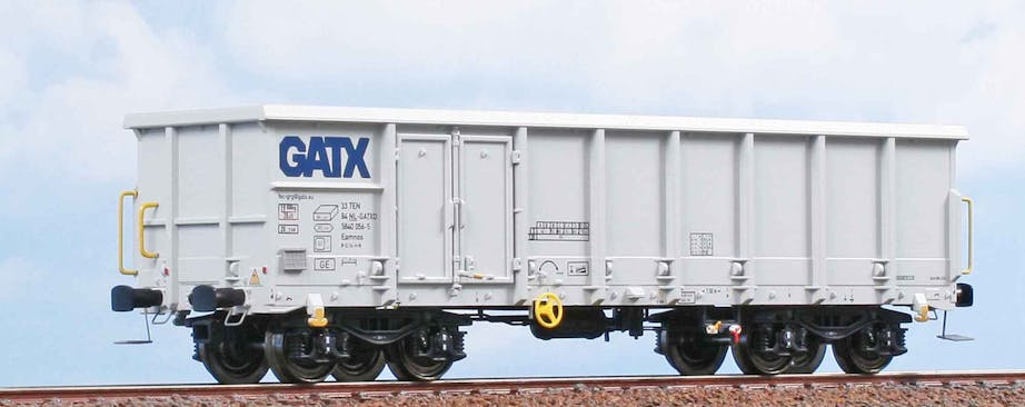 NME 541604 Carro merci aperto Eamnos GATX, grigio chiaro, ep.VI