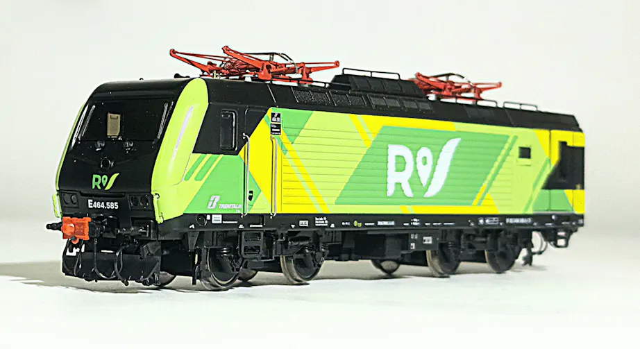 Modélisme Train électrique ViTrains 1744 - Minuetto FS Trenitalia Livrée DTR Gris/bleu Avec Lumières Et Son