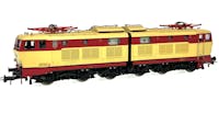 Roco 62573 FS locomotiva elettrica E656.023 ep.IV livrea sperimentale giallo rosso.
