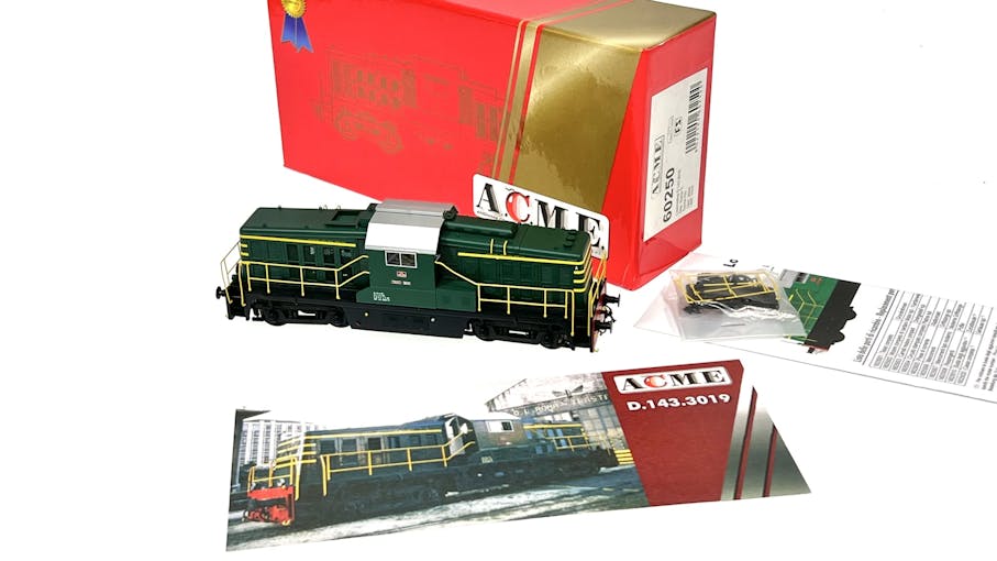 Acme 60250 FS locomotiva diesel D143 3019 Dep.Loc. Roma Trastevere, ep.IVb