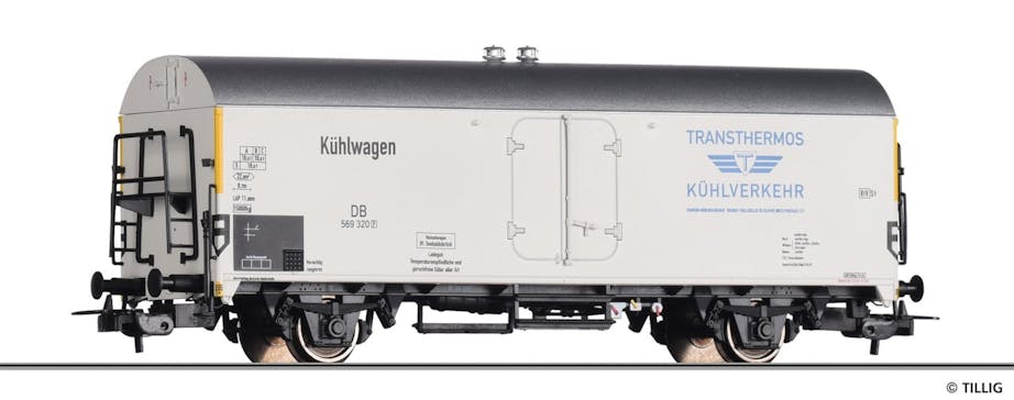 Tillig 76804 DB carro frigorifero ''Transthermos Kühlverkehr'', ep.III