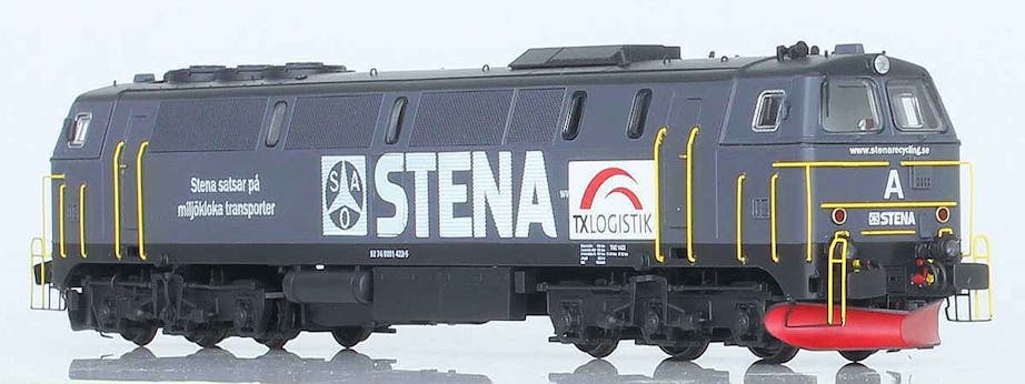 Dekas 8750532 TX logistik locomotiva diesel tipo TMZ 1422 ''STENA'', ep.V
