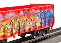 Piko 55380 Set di binari con massicciata aggiuntivi PIKO + Carro Merci