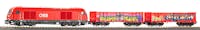 Piko 57033 Start Set con Treno Merci ÖBB con Rh2016, PIKO A-binari con massicciata