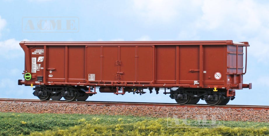 Acme 40218 FS carro merci Tipo Taems della serie 300, ambientato nella fase iniziale di servizio, ep.IV