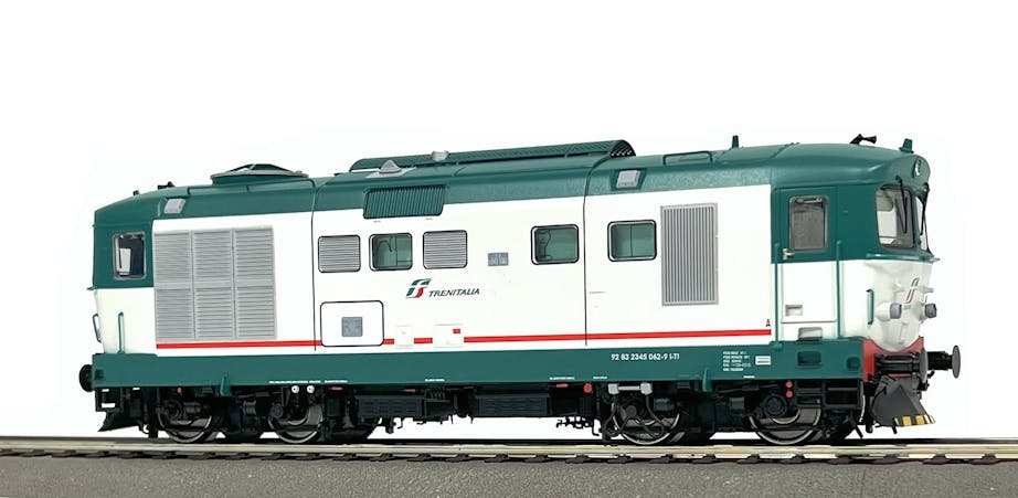 Os.kar 1138DS FS locomotiva diesel D.345.1062 livrea XMPR, Dep.Loc. Palermo, ep.VI - DCC Sound