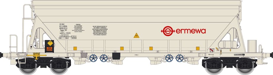 Albert Modell 065323 F-ERSA Carro tramoggia Tapps ''ERMEWA'', bianco, ep.VI