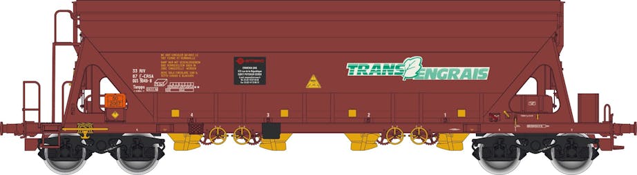Albert Modell 065328 F-ERSA Carro tramoggia Tanpps ''Trans Engrais'', marrone, ep.VI