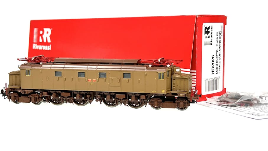 Rivarossi HR2026 FS locomotiva elettrica E 428 099 I°serie. Dep. Loc. Ancona