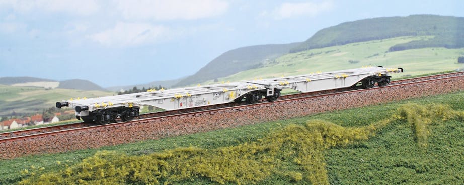 X-TRAINS 2390003 Carro intermodale Tipo Sggmrss 90‘ VTG di nuova costruzione, ep.VI