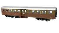 Rivarossi HR4005 FS carrozza Corbellini livrea castano isabella di 3 cl.