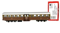 Rivarossi HR4005 FS carrozza Corbellini livrea castano isabella di 3 cl.