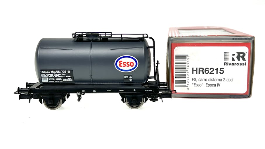Rivarossi HR6215 FS Italia carro cisterna a due assi ''ESSO'', ep.IV