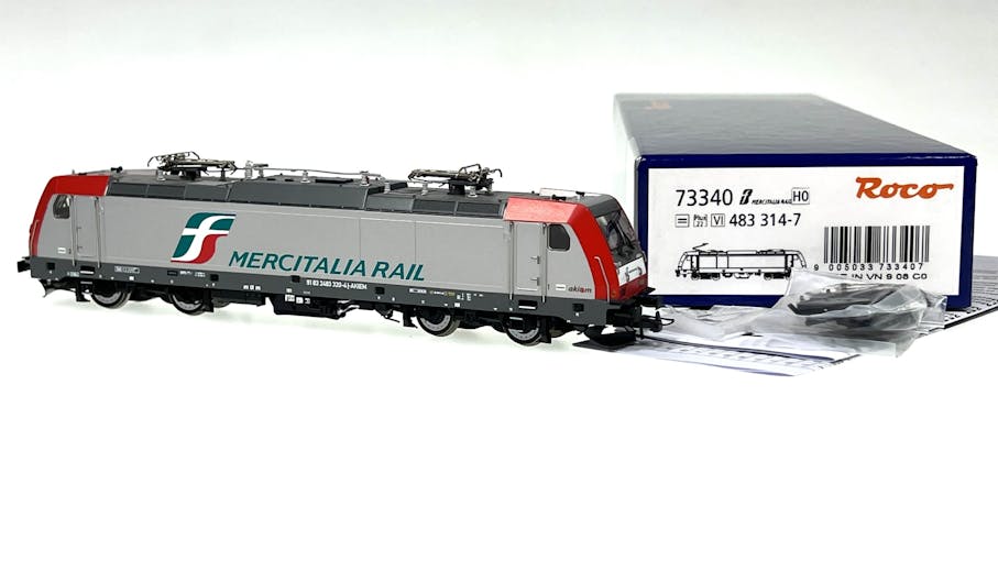 Roco 73340 FS locomotiva elettrica E.483 di Mercitalia Rail ep.VI