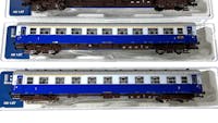 Rivarossi HR4275 FS set quattro carrozze livrea '''Treno Azzurro livrea, ep.III-IV