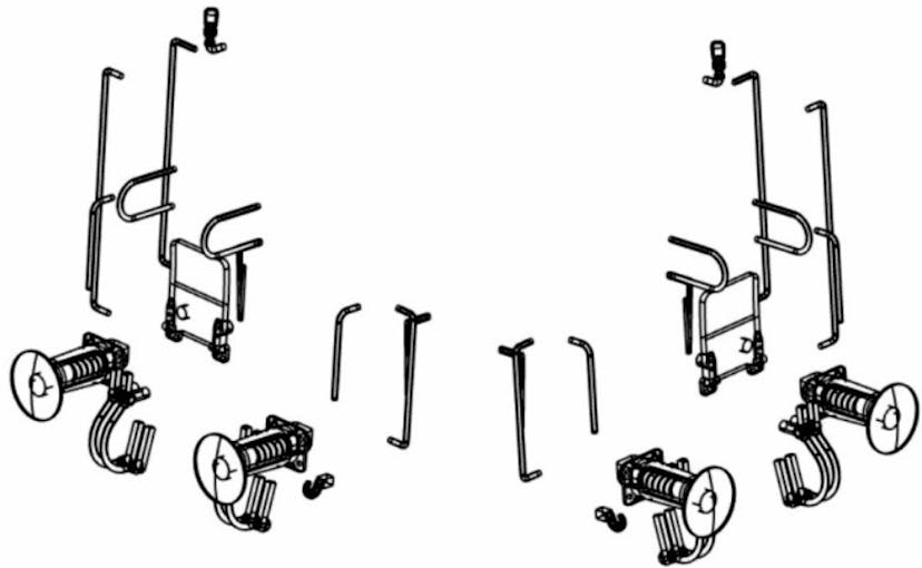 Os.kar 1005010 Trombe fischi tergi mancorrenti respingenti etc per D.341