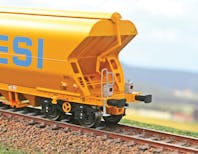 Blackstar BS10022 Carro tramoggia per trasporto cereali Tagnpps, della società Veronesi, ep.VI - con lanterne di coda stile FS