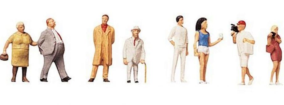 Faller 150902 Passanti e turisti