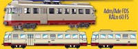 Os.kar E1020DS FCS set due automotrici diesel-elettriche Ade a scartamento ridotto (costruzione FIAT/Stanga/TIBB), ep.III-IV - DCC Sound