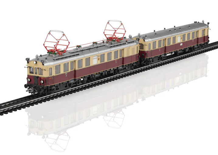 Marklin 39852 DRG Automotrice elettrica classe eltT n. 1126 con carrozza pilota classe eltS n. 2126, ep.II - mfx Digital Sound